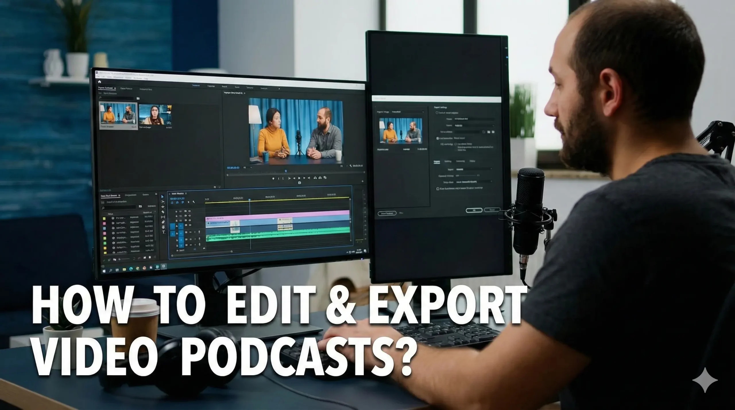 How To Edit and Export Video Podcasts?